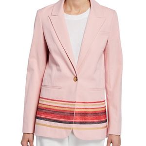 NWT Derek Lam Blazer with Embroidery SZ6 ORI$575